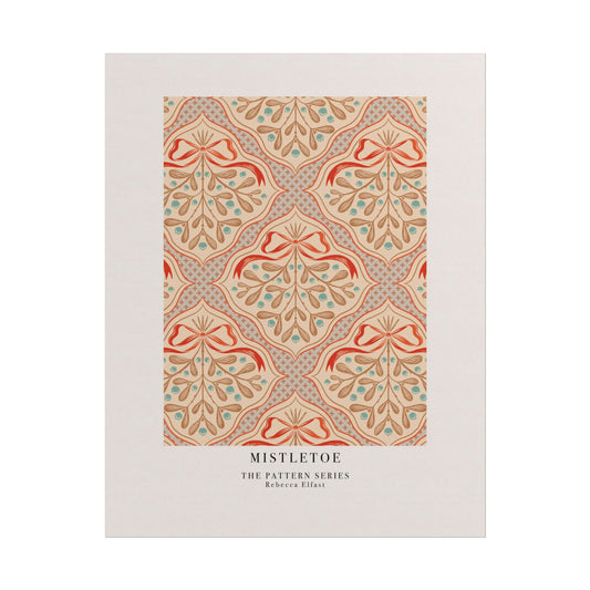Mistletoe - The Pattern Series - Art Print