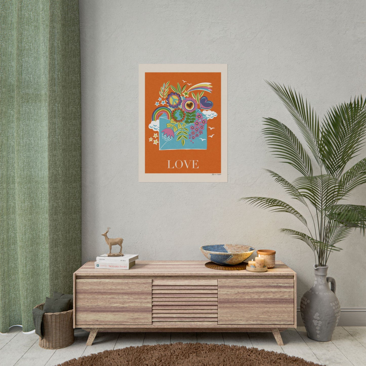 Peace Series: Love Letter Art Print