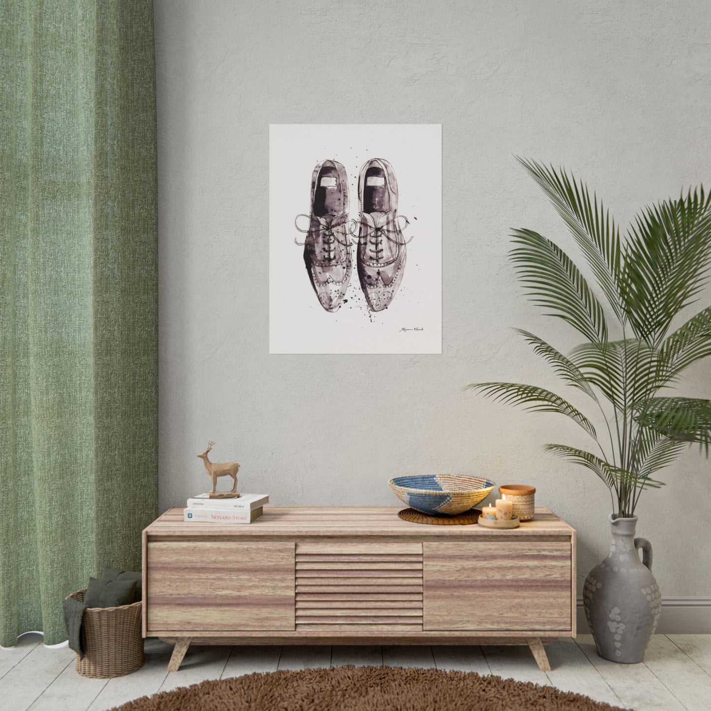 Art Print Brogues
