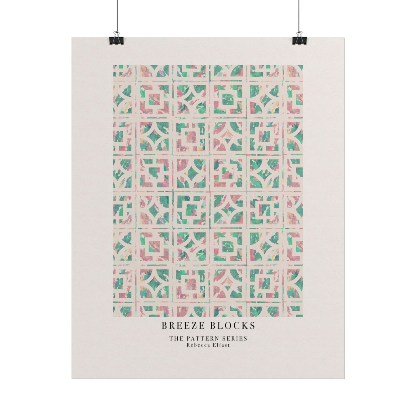 Breeze Blocks - The Pattern Series - Art Print
