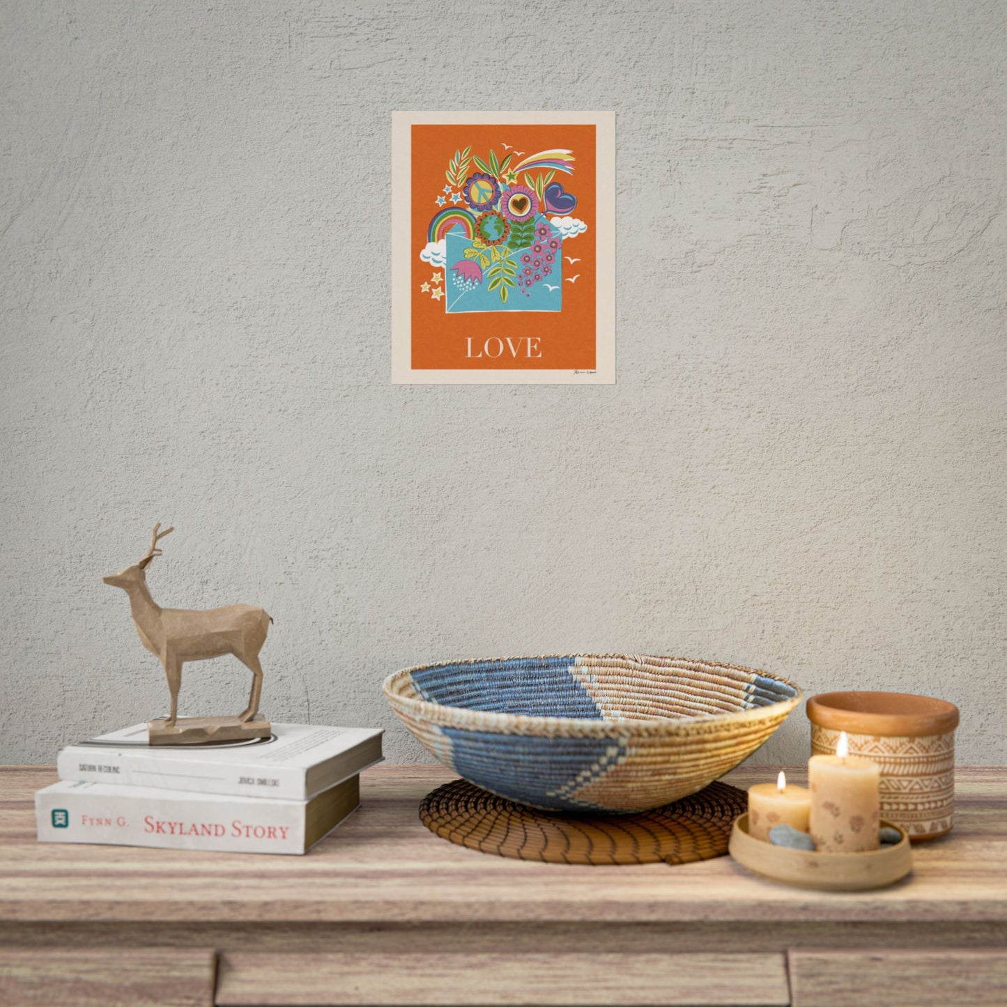 Peace Series: Love Letter Art Print
