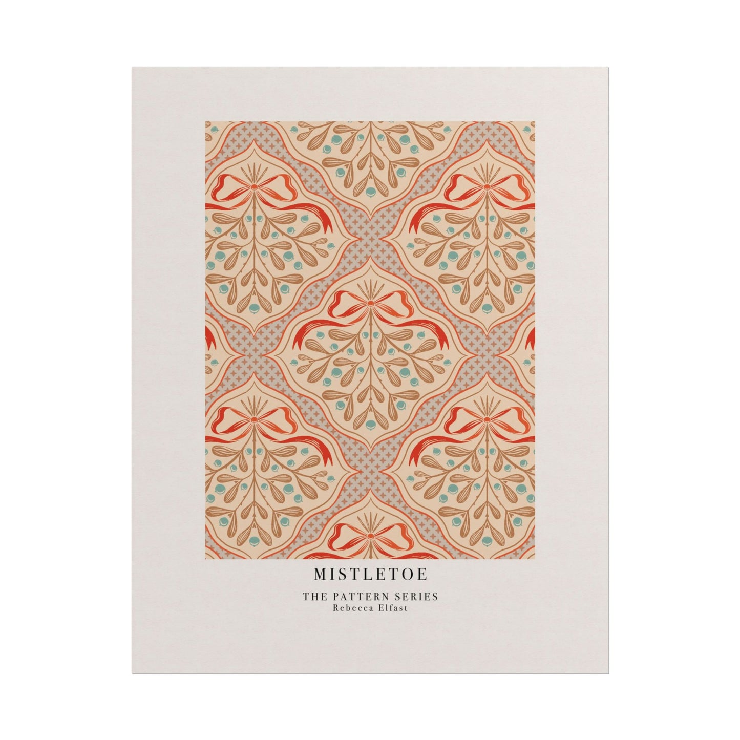 Mistletoe - The Pattern Series - Art Print