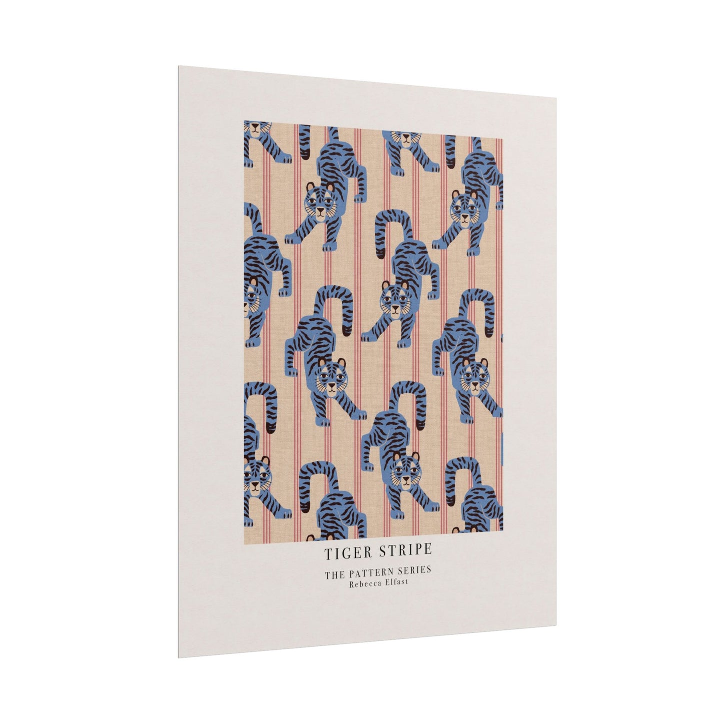 Tiger Stripe - The Pattern Series - Art Print