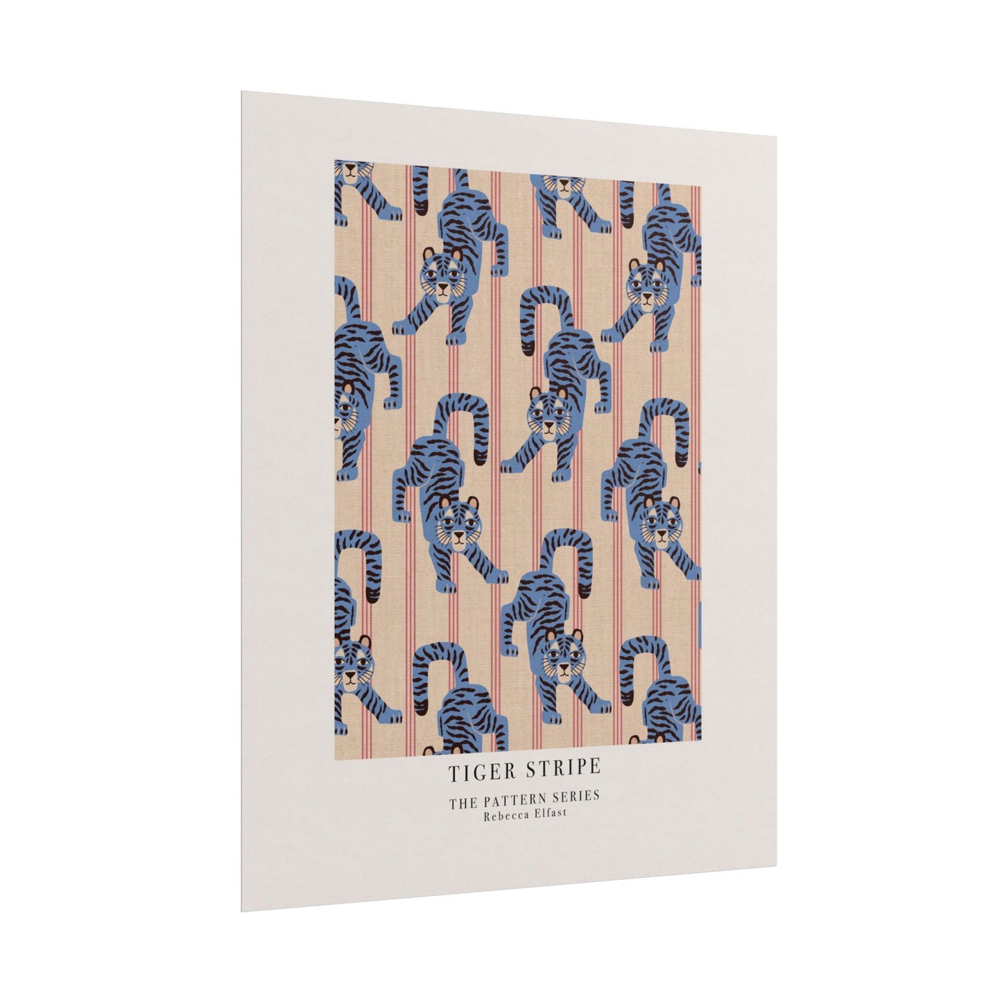 Tiger Stripe - The Pattern Series - Art Print