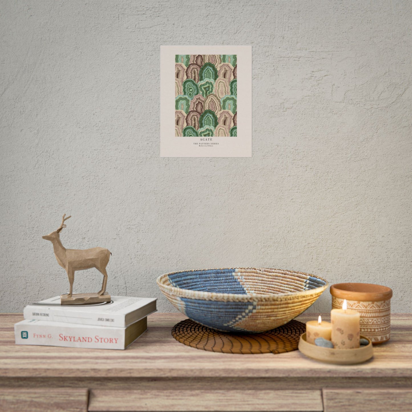 Agate Slices - The Pattern Series - Art Print