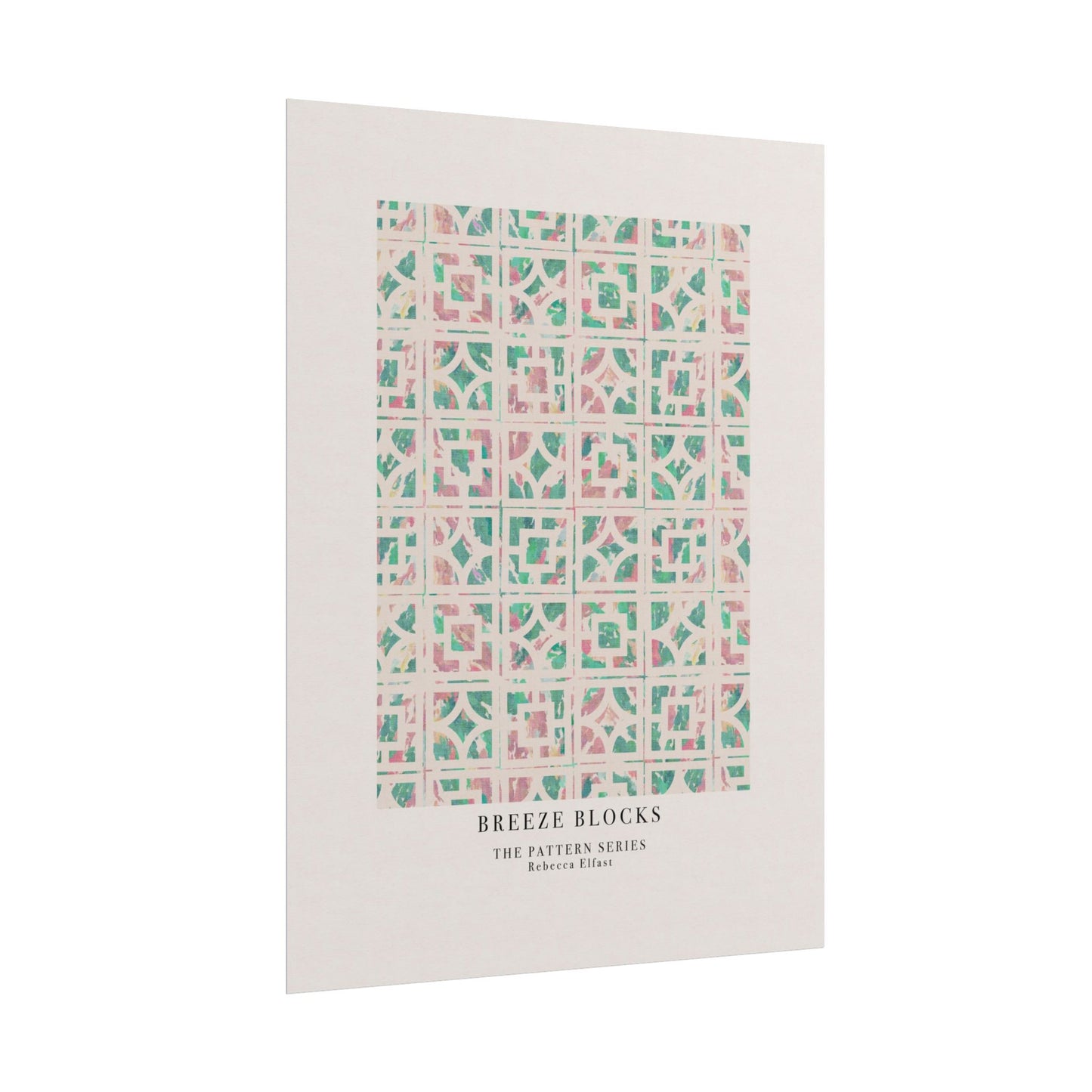 Breeze Blocks - The Pattern Series - Art Print