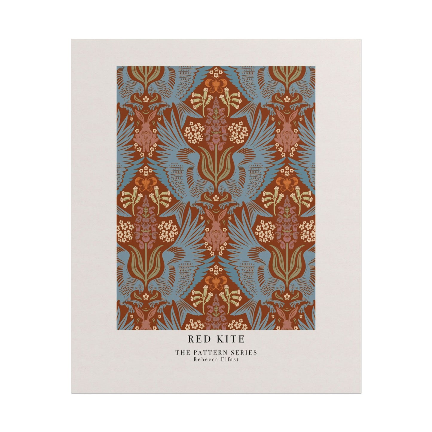 Red Kite - The Pattern Series - Art Print