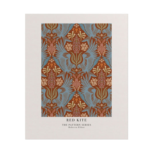 Red Kite - The Pattern Series - Art Print