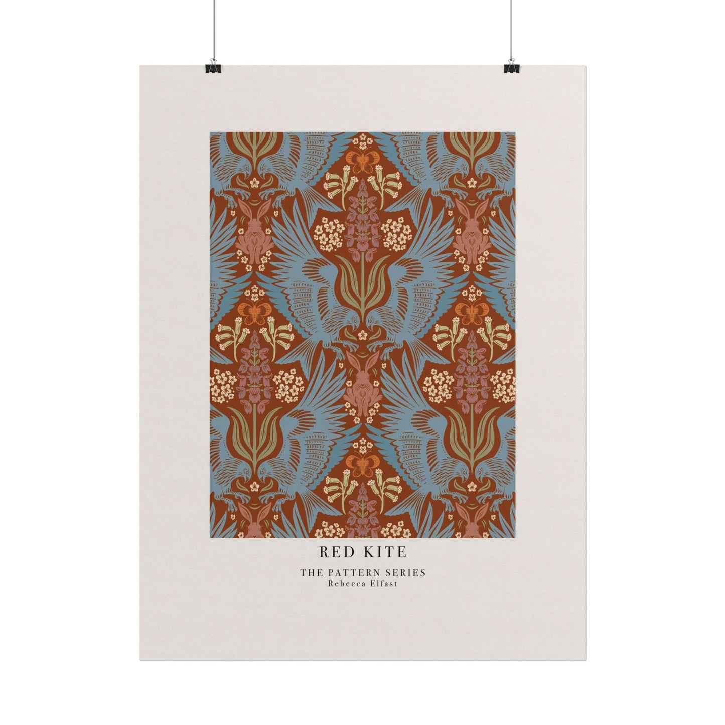 Red Kite - The Pattern Series - Art Print
