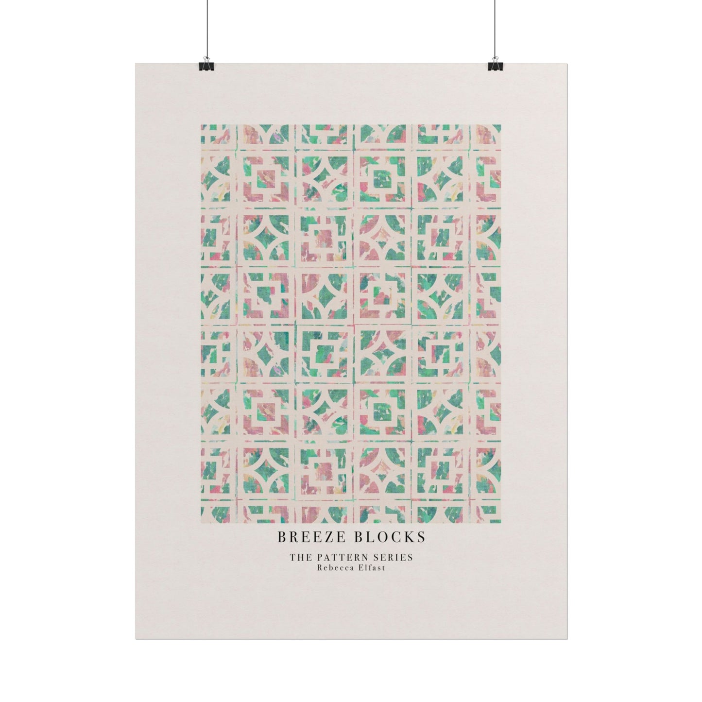 Breeze Blocks - The Pattern Series - Art Print