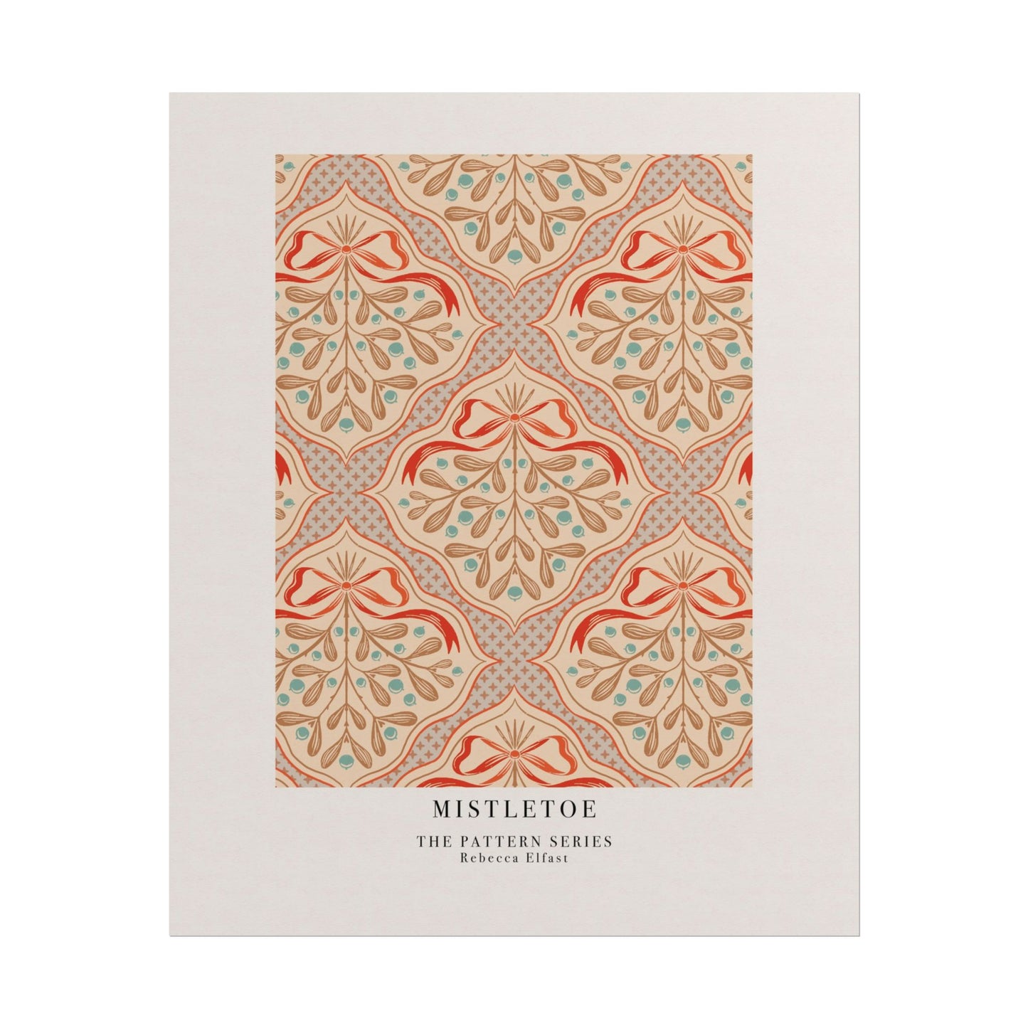 Mistletoe - The Pattern Series - Art Print
