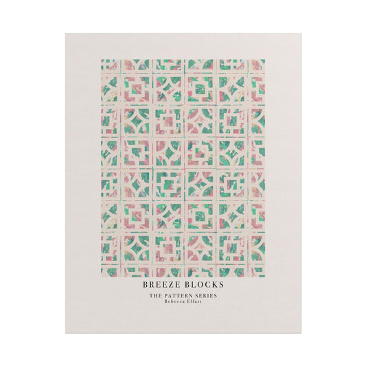 Breeze Blocks - The Pattern Series - Art Print