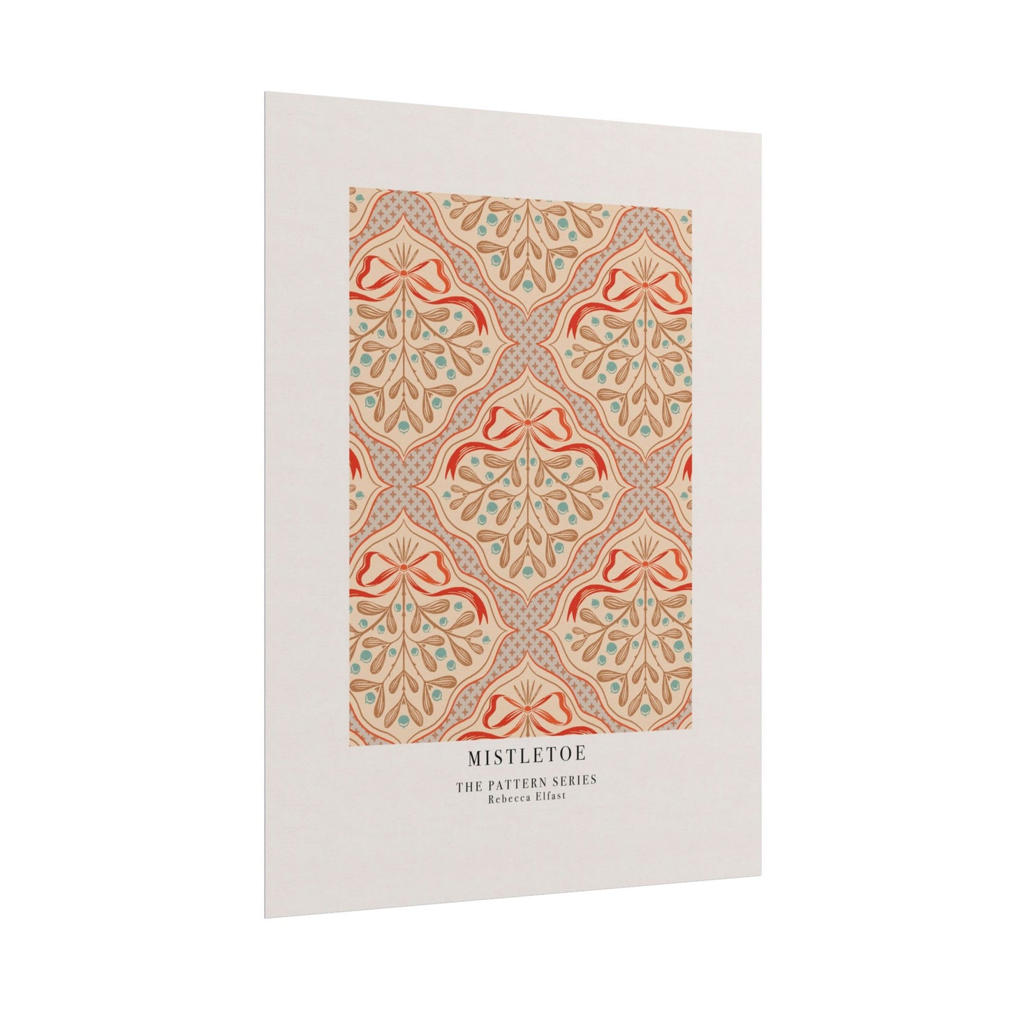 Mistletoe - The Pattern Series - Art Print