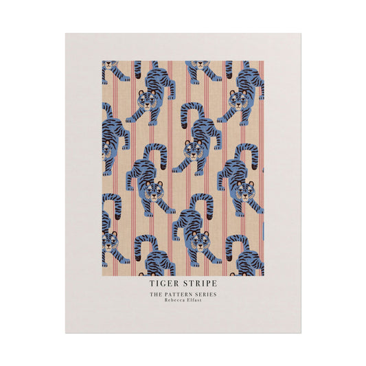 Tiger Stripe - The Pattern Series - Art Print
