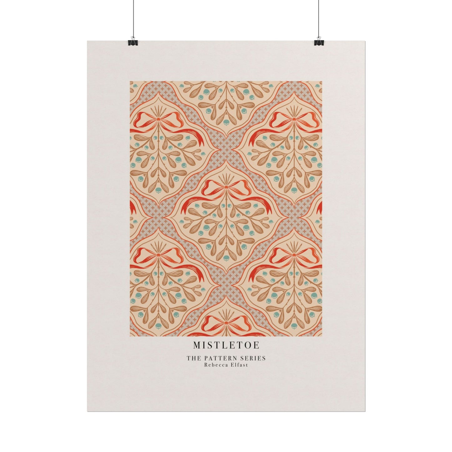 Mistletoe - The Pattern Series - Art Print