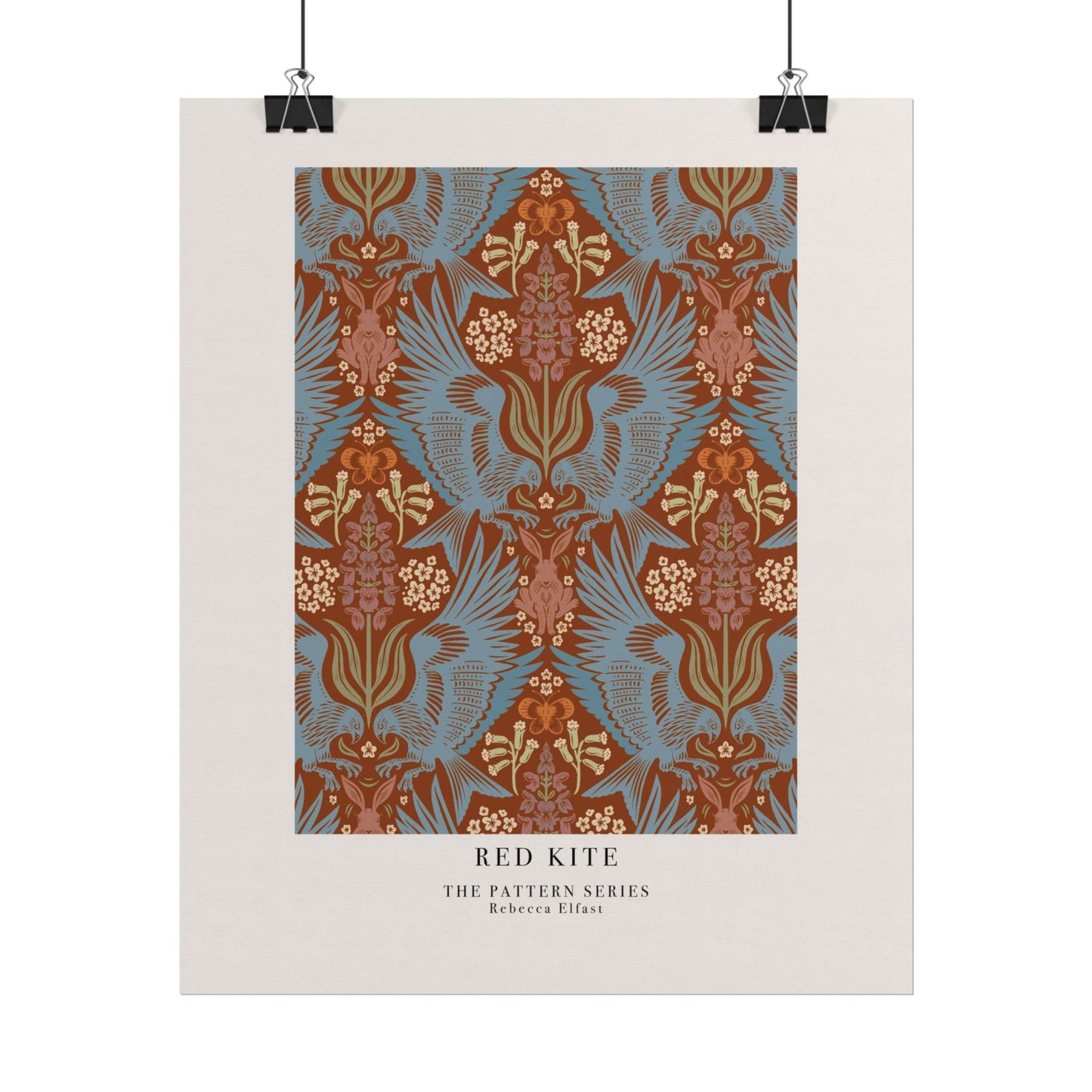 Red Kite - The Pattern Series - Art Print