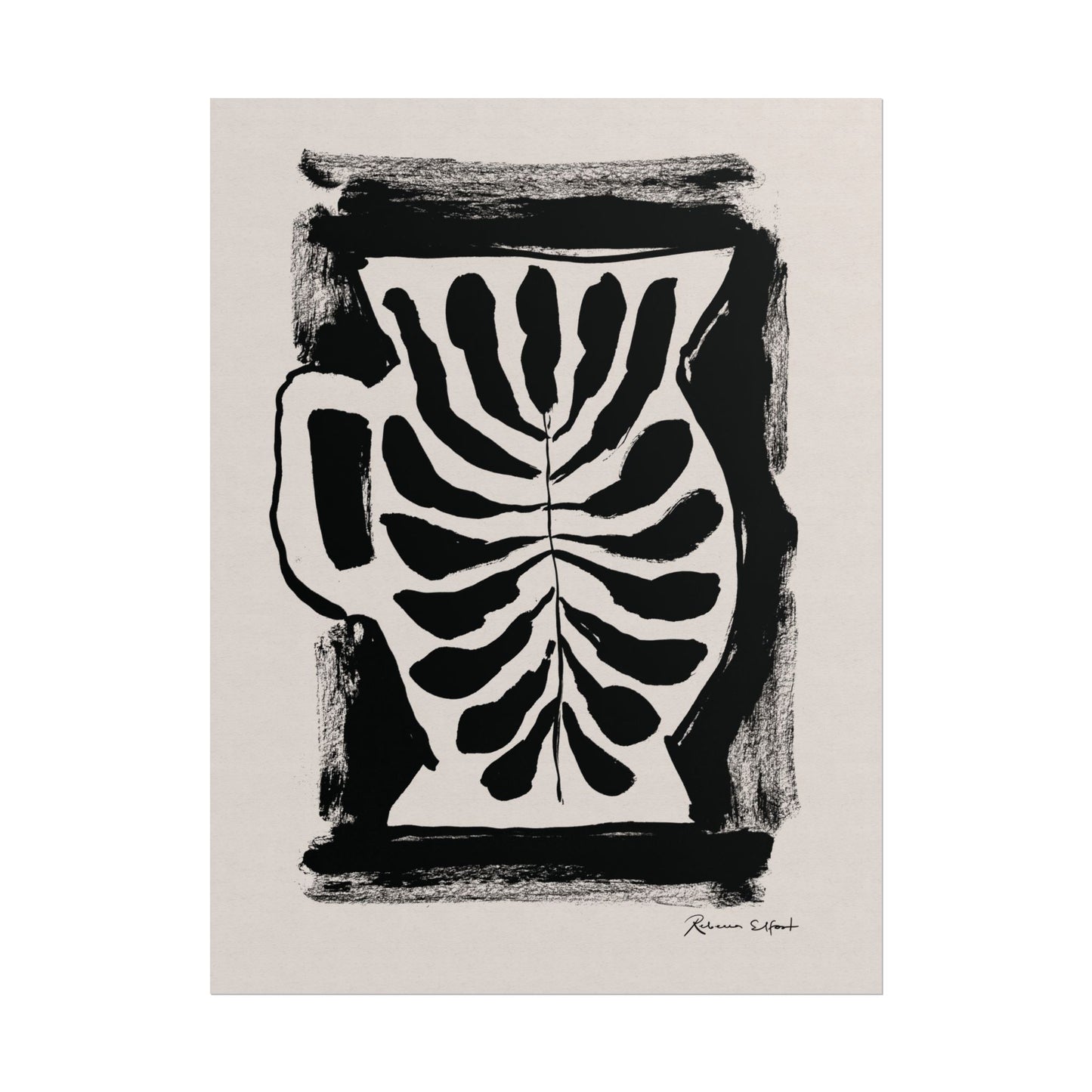 Ink Pitcher - Art Print
