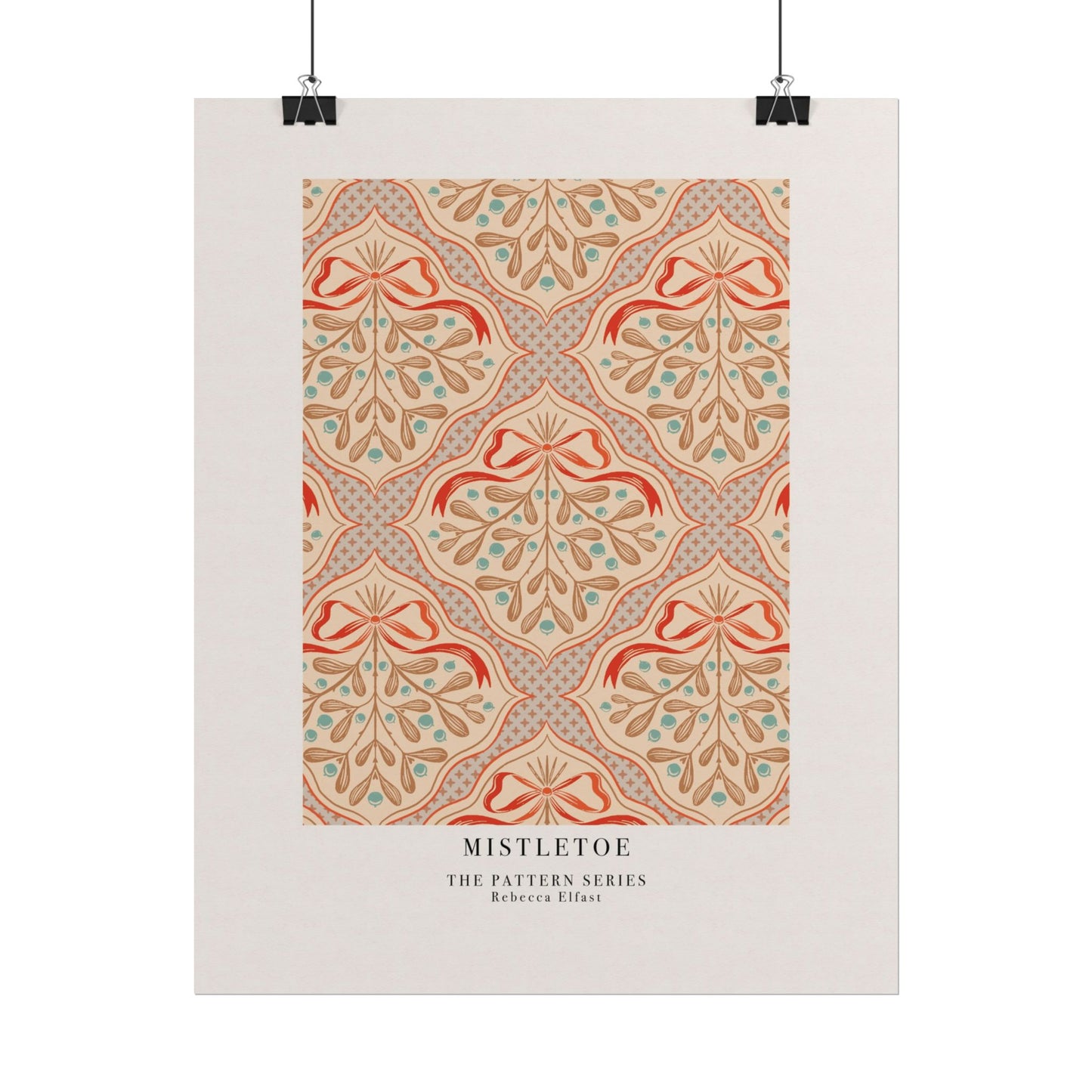 Mistletoe - The Pattern Series - Art Print