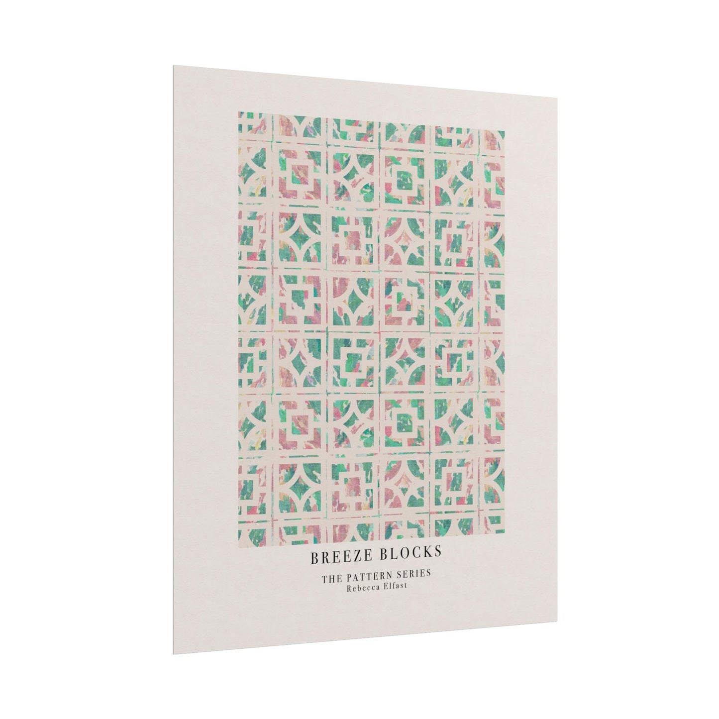 Breeze Blocks - The Pattern Series - Art Print