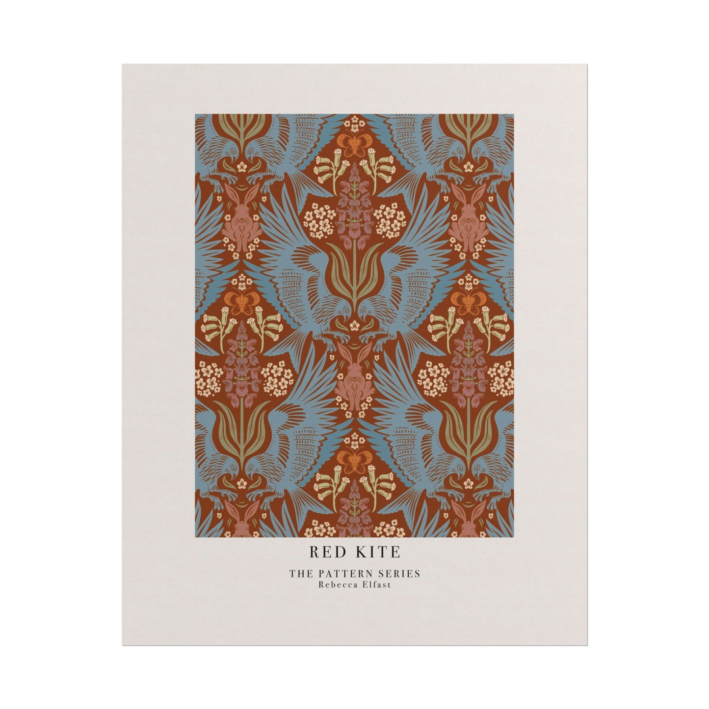 Red Kite - The Pattern Series - Art Print