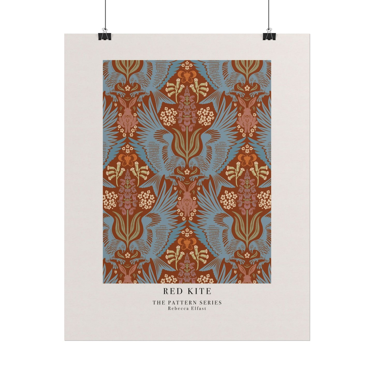Red Kite - The Pattern Series - Art Print