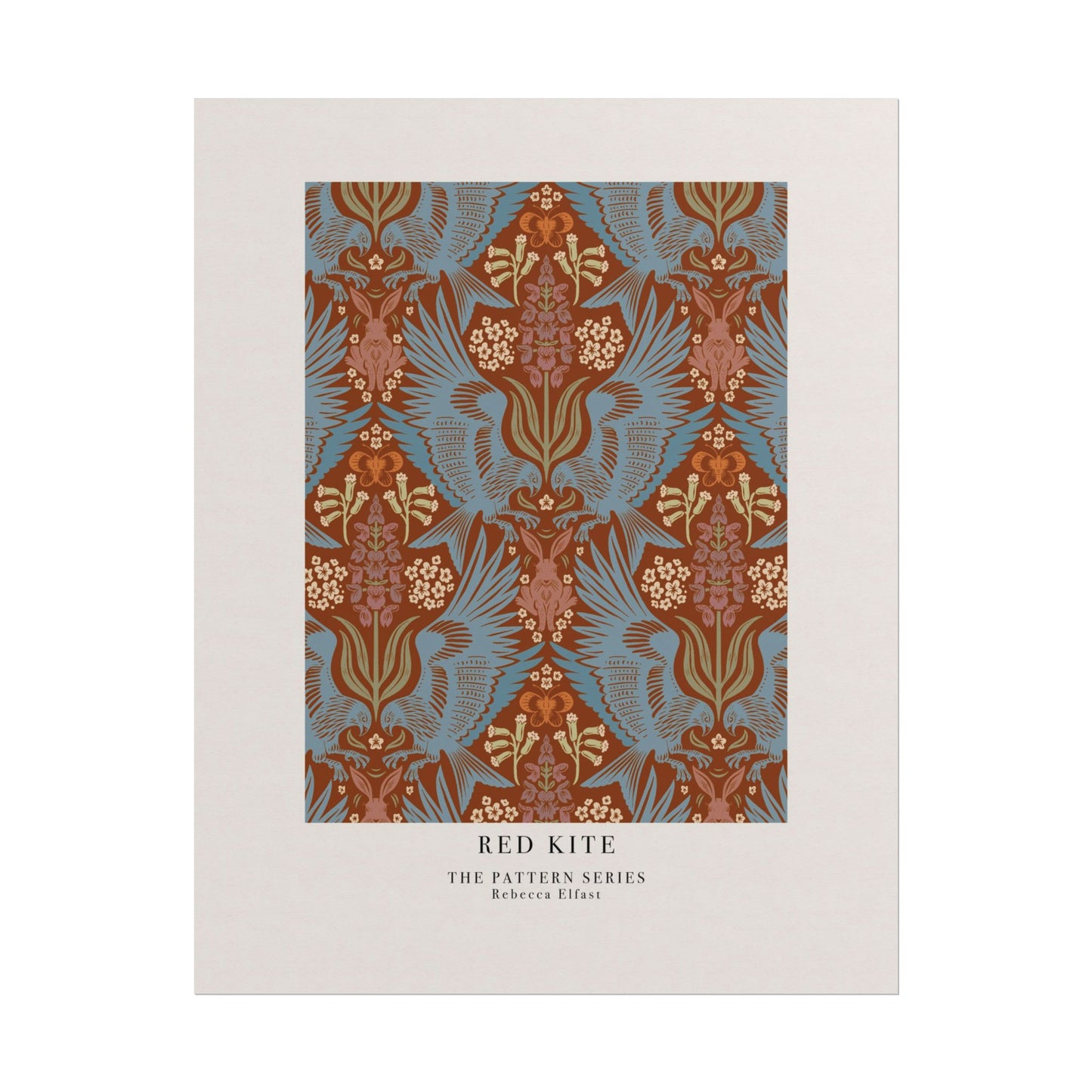 Red Kite - The Pattern Series - Art Print