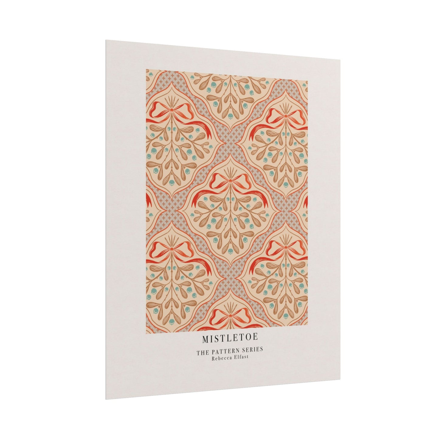 Mistletoe - The Pattern Series - Art Print