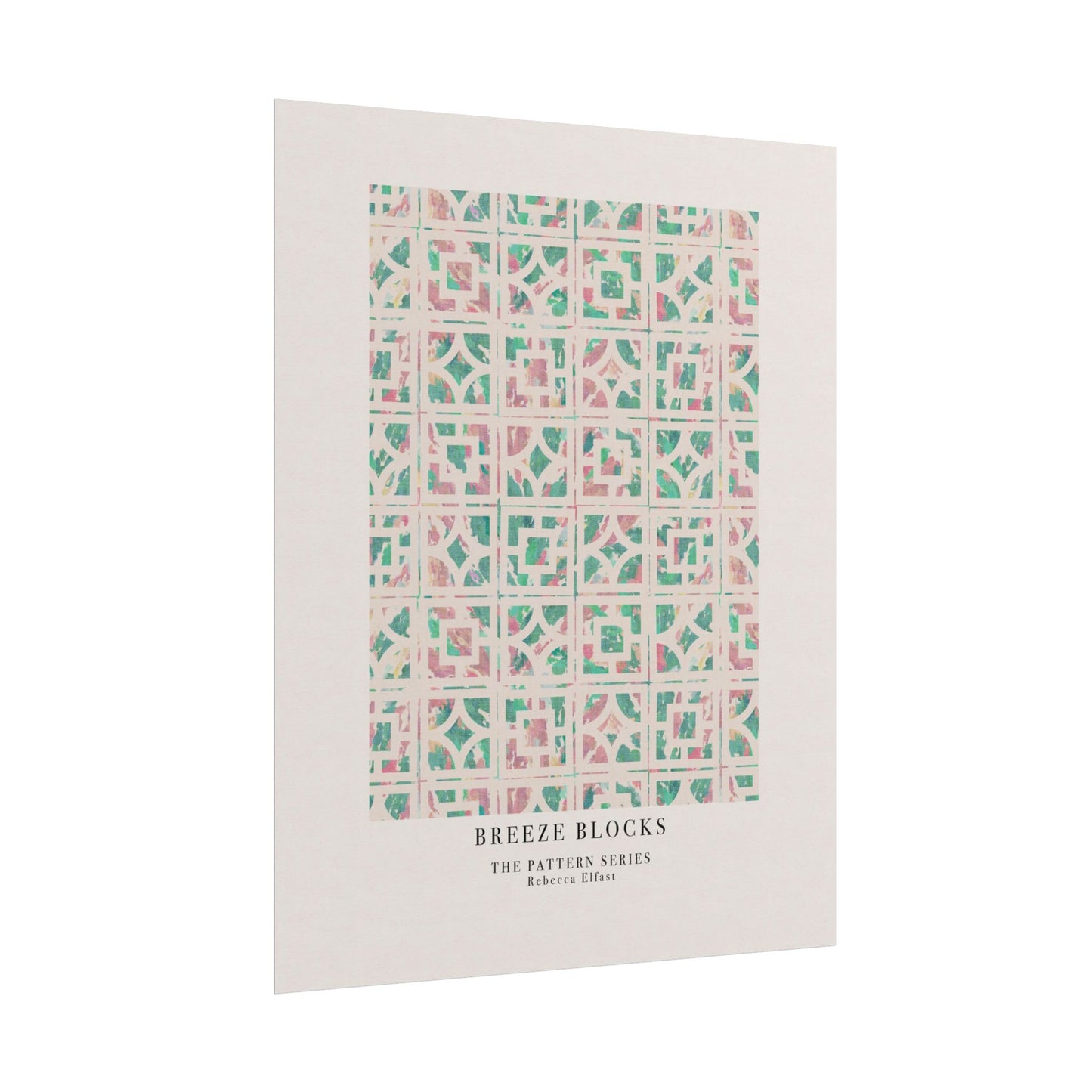 Breeze Blocks - The Pattern Series - Art Print