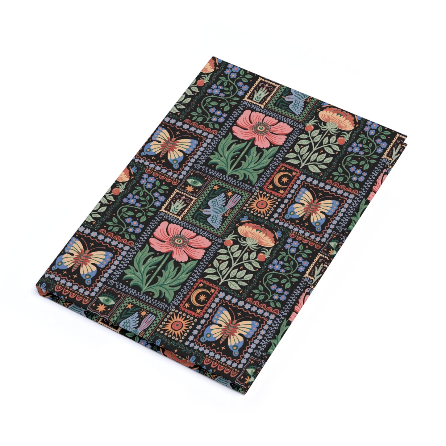 Folksy Floral Frames Hardcover Art Journal (A5)