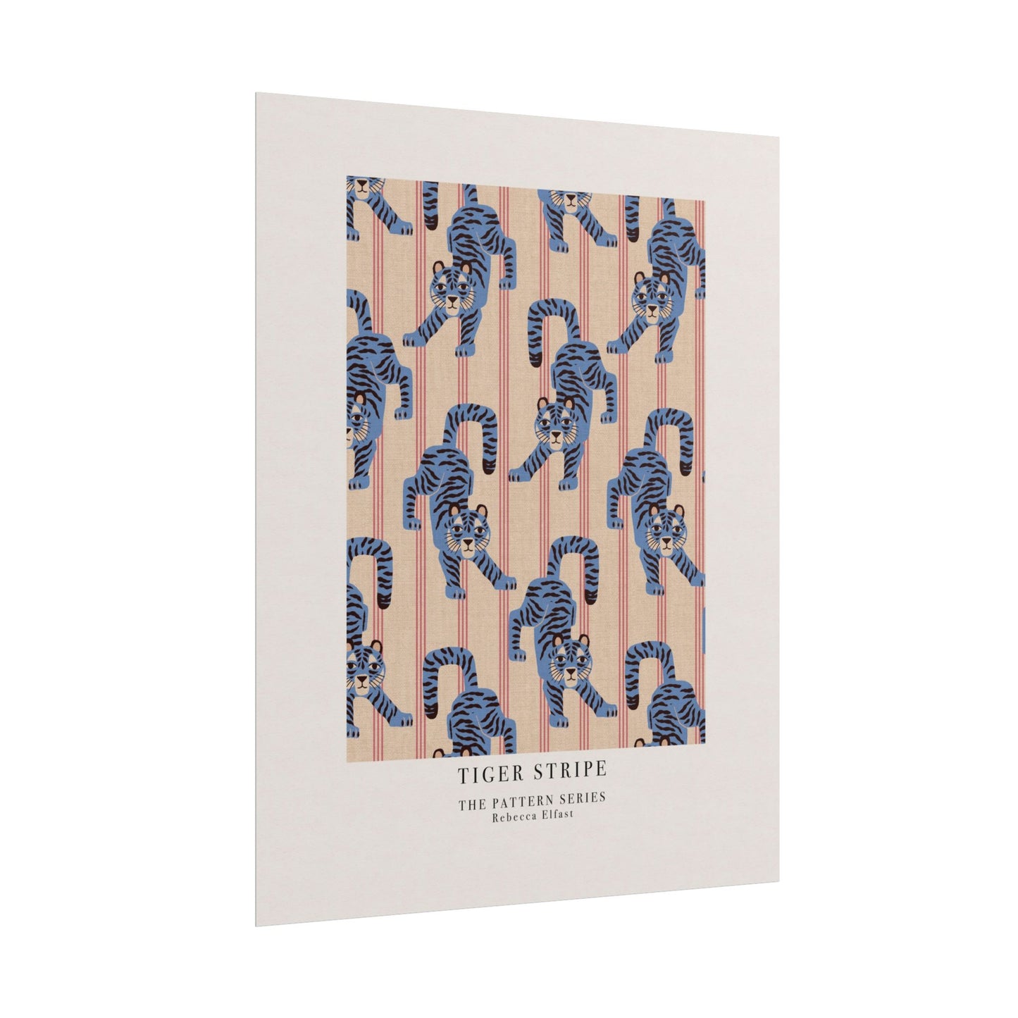 Tiger Stripe - The Pattern Series - Art Print