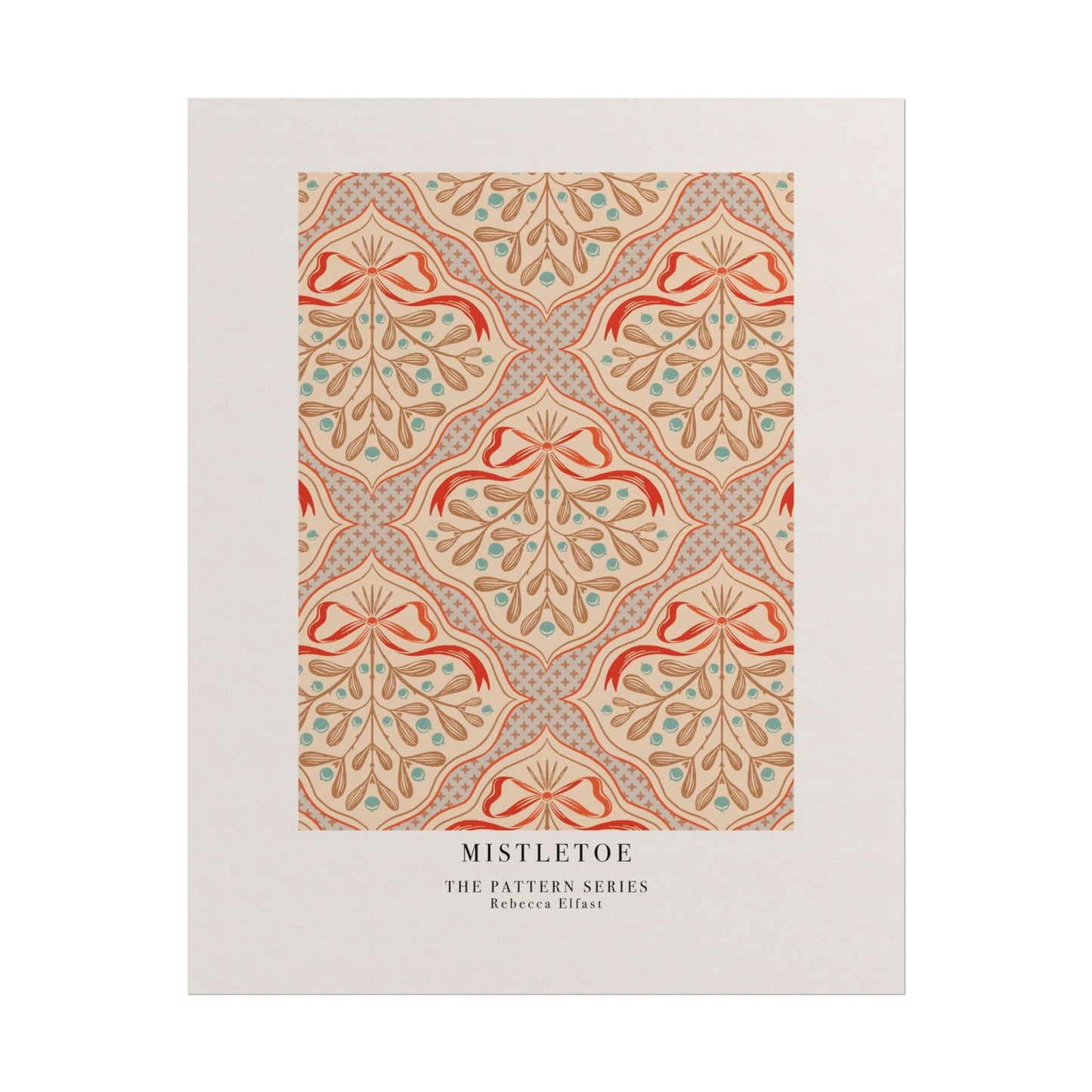Mistletoe - The Pattern Series - Art Print