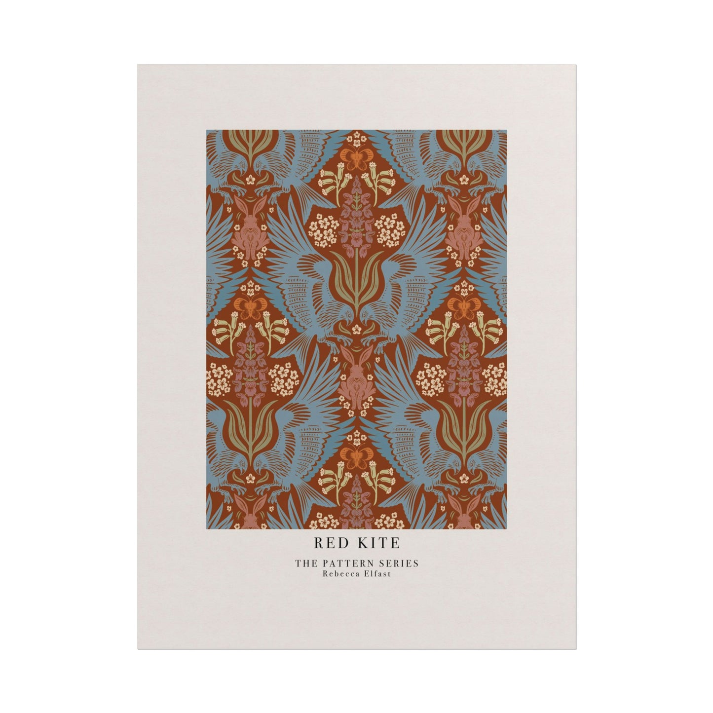 Red Kite - The Pattern Series - Art Print