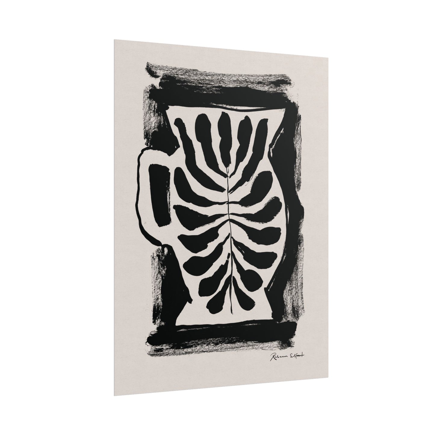 Ink Pitcher - Art Print