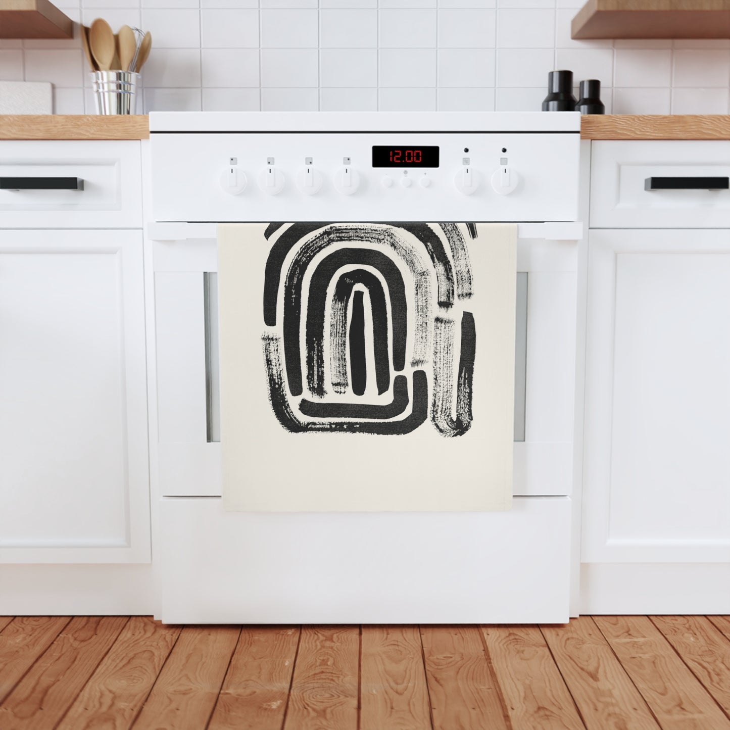 Fingerprint Organic Tea Towel