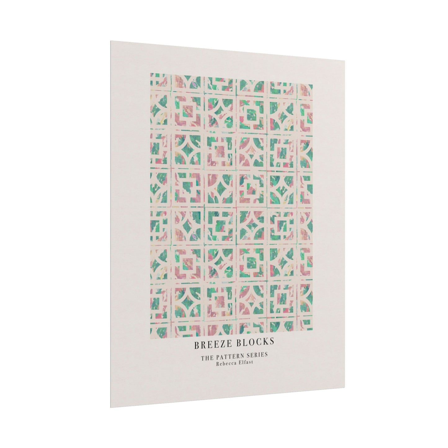 Breeze Blocks - The Pattern Series - Art Print