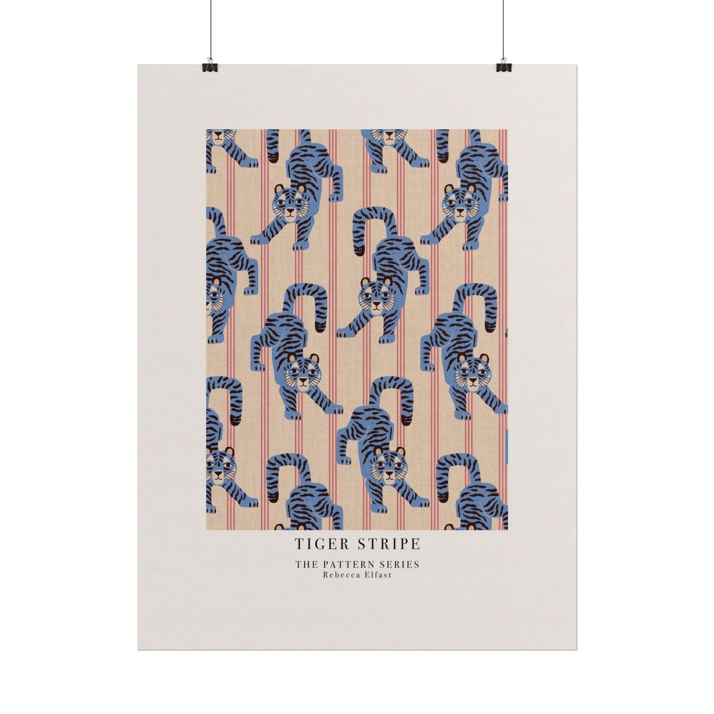 Tiger Stripe - The Pattern Series - Art Print