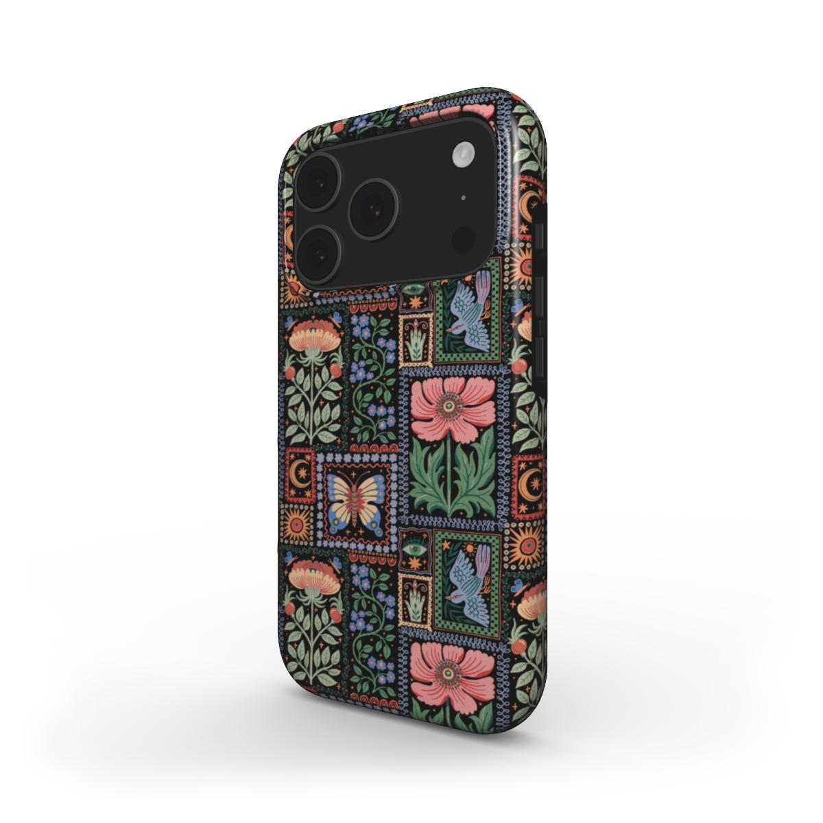 Folksy Floral Frames - MagSafe Tough Phone Case