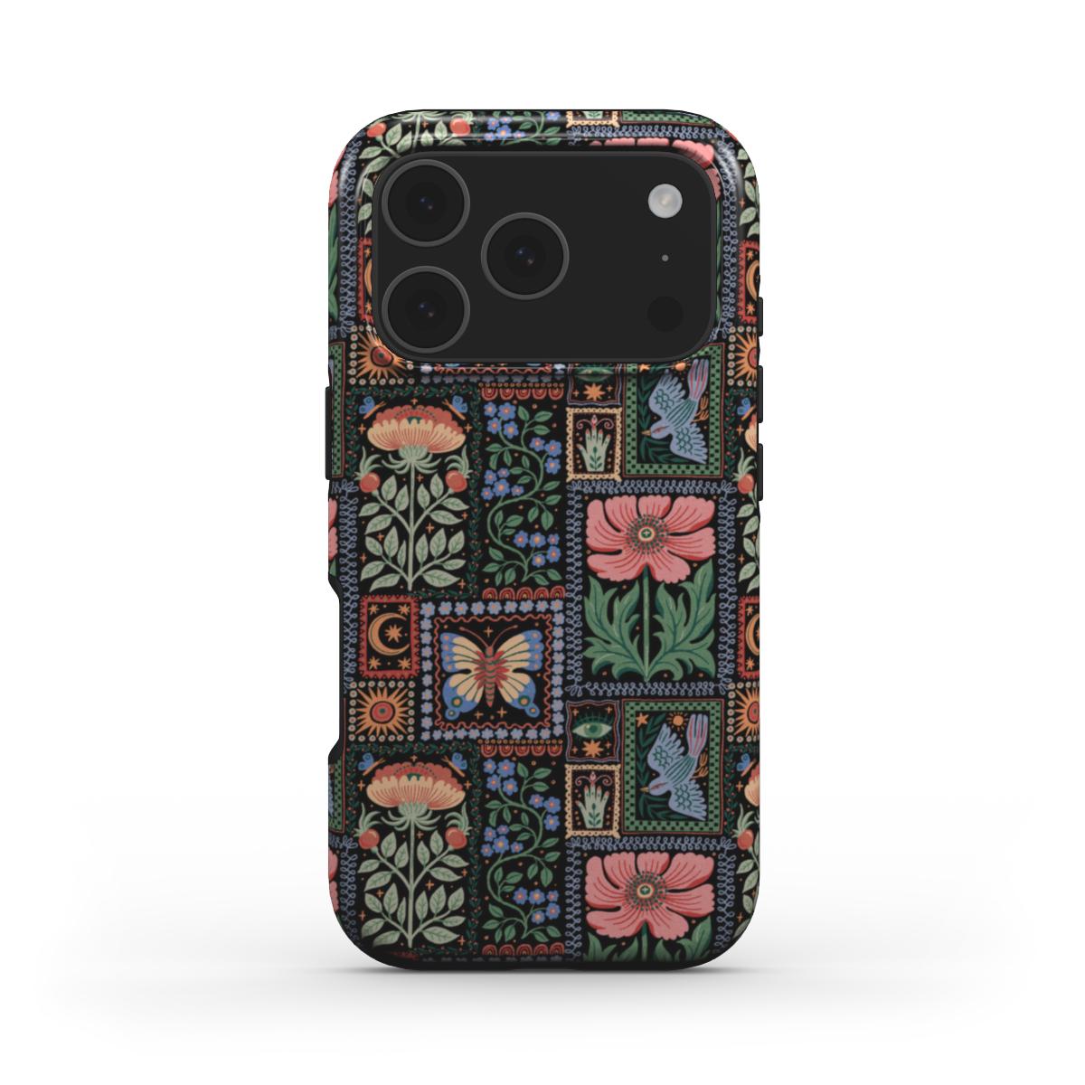 Folksy Floral Frames - MagSafe Tough Phone Case