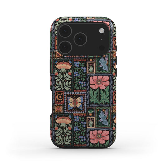 Folksy Floral Frames - MagSafe Tough Phone Case