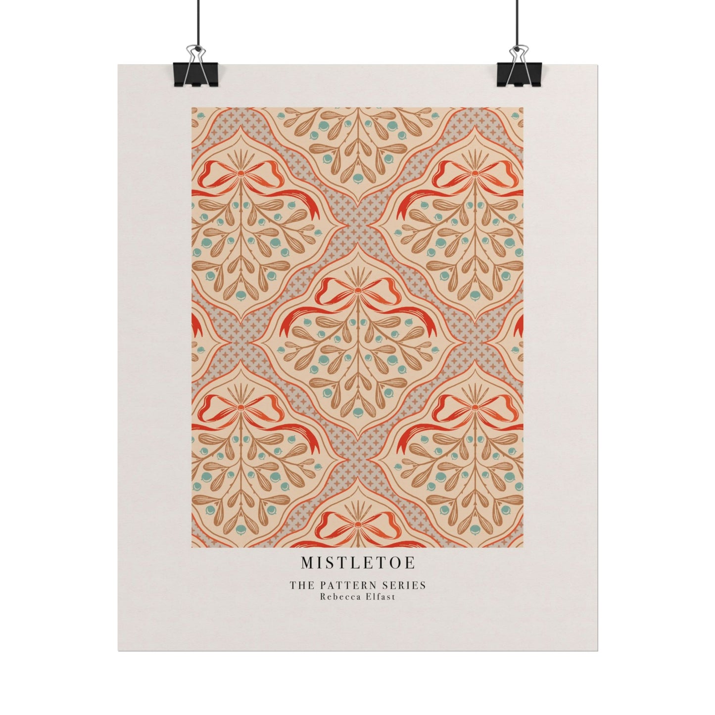 Mistletoe - The Pattern Series - Art Print