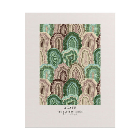 Agate Slices - The Pattern Series - Art Print